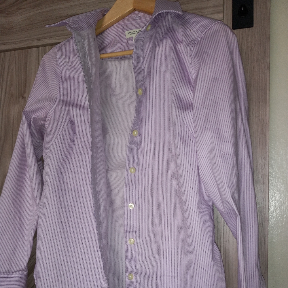 Banana Republic shirt purple size 8P